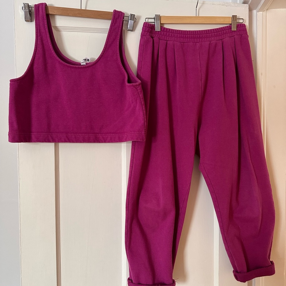 Ilana Kohn Crop Top and Pants Set